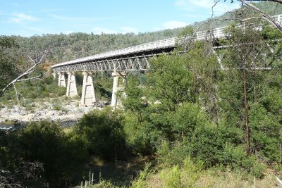 McKillops Bridge - almost the full length of 256m