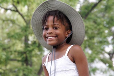 Girl Being Photographed