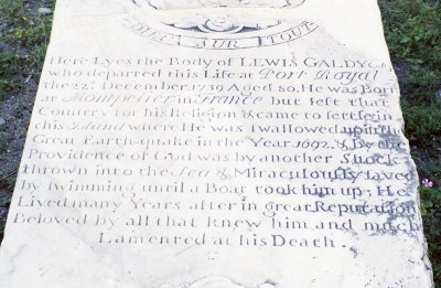 Tomb of Lewis Galdy