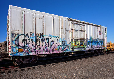 White Boxcar Graffiti