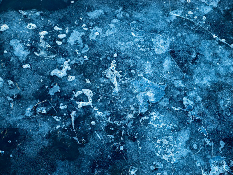 Brackish ice & water