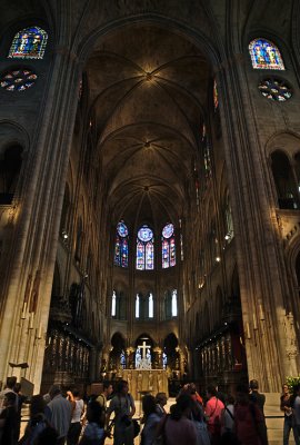 Cathdrale Notre Dame de Paris - Inside