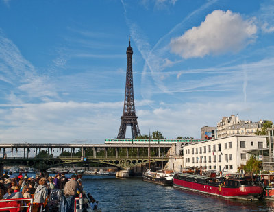 Cruising the Seine - Eiffel Tower