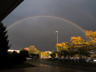 Rainbow outside a mall #2