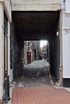 An alley off Grafton Street.