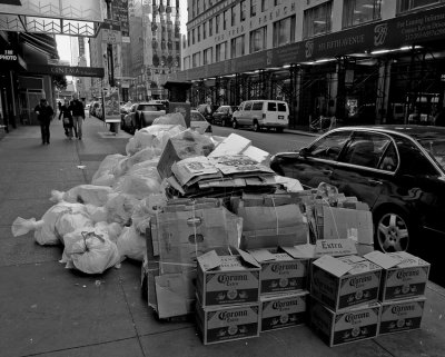 NYC rubbish
