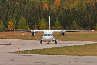 ATR 42-300 at La Ronge, SK