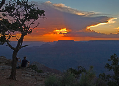 3039 Sunset at the Grand Canyon