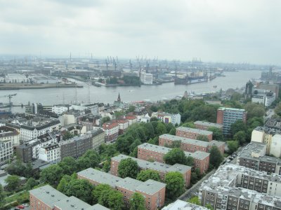 View of the harbor from Michaeliskirche