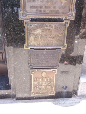 Evita's tomb