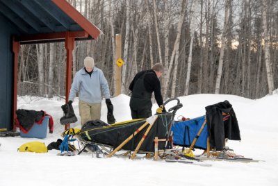 Packing The Sleds for the Re-Start