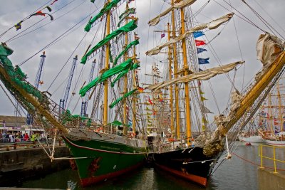 Tall Ships event, Hartlepool England.
