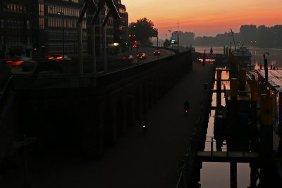 Early morning Commute at Bremen