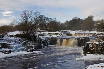 The Tees in the grip of winter