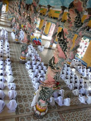 Religion prsente presque uniquement au Vietnam