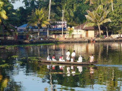 Backwaters du Kerala