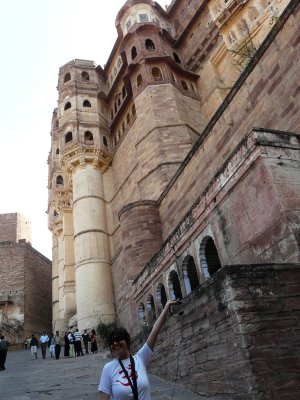 Dans le fort de Jodhpur