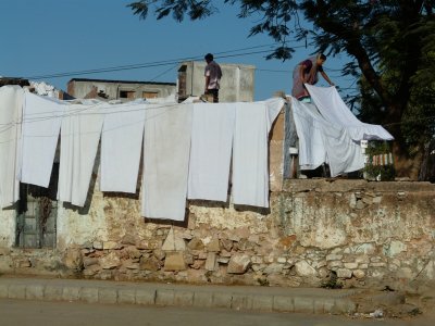 Corde  linge indienne