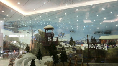 Centre de ski dans le Mall of Emirates