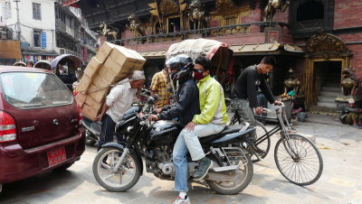 Kathmandu est trs pollue...