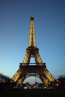 Paris Eiffel lights2