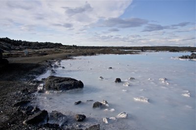 Outside Blue Lagoon