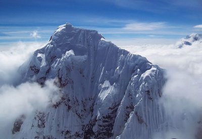 Peak by Denali Alaska