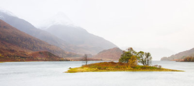 Loch Leven Stormy Island
