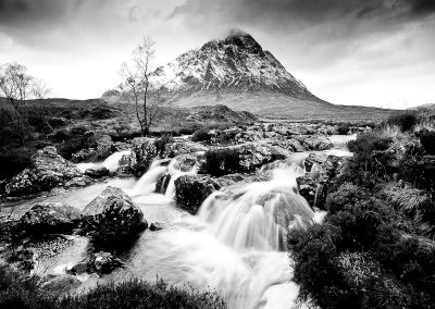 Buchaille Etive Moor B&W