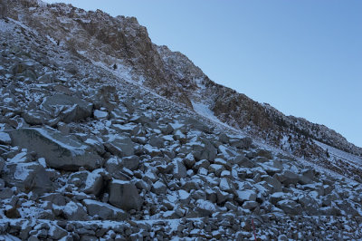 Snowy Rock Field