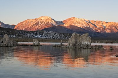South Tufa and Sierra Reflections #1