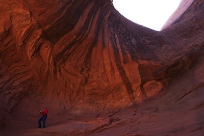 Drumming in Hidden Arch