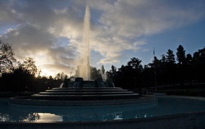 Photography at William Mulholland Memorial Fountain