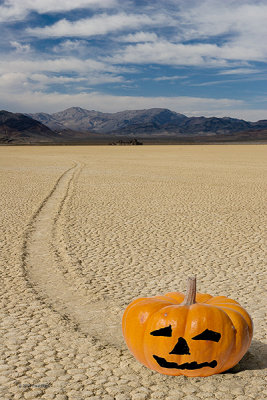 Halloween at The Racetrack in Death Valley