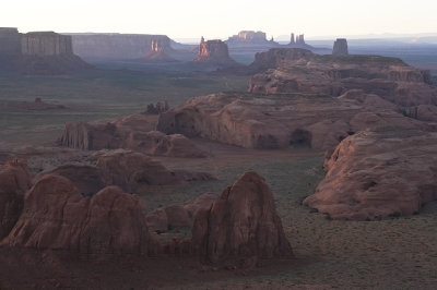Monument Valley from Hunts Mesa