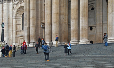 The steps of St. Pauls 1