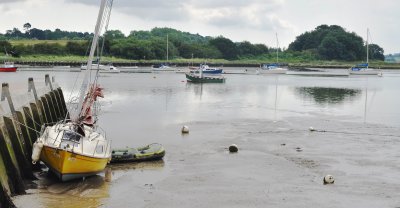 Low tide at Woodbridge