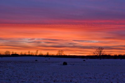 Collins Marsh Sunset