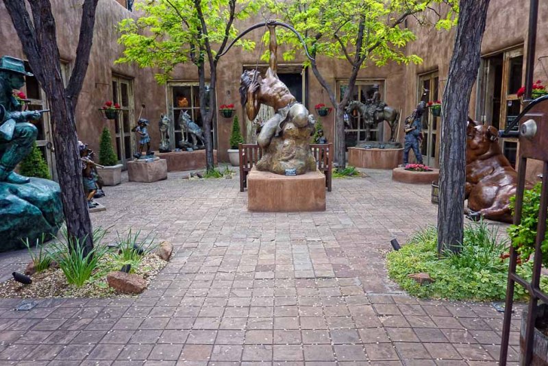 Gallery Courtyard, Santa Fe