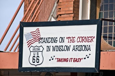 Standing on the corner