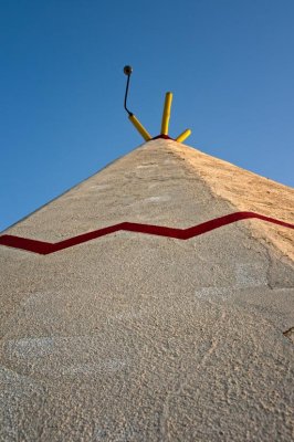 Top of a Wigwam Motel Tepee