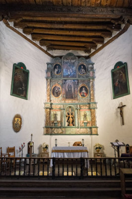Inside San Miguel Church, Santa Fe