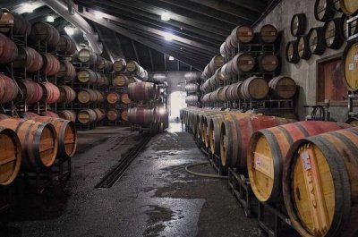 Aging at Cain Winery