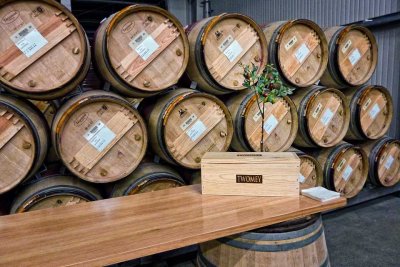 Twomey Winery Aging Room