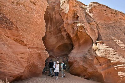 Entrance to Upper Antelope Canyon