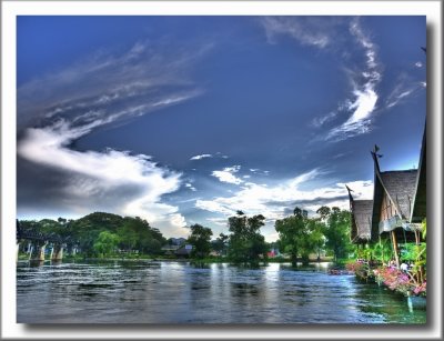 Bridge over the River Kwai (Khwae)  Kanchanaburi