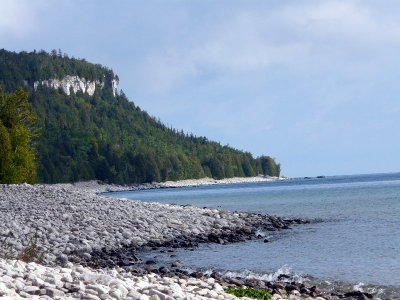 Rocky shorline on Georgian Bay