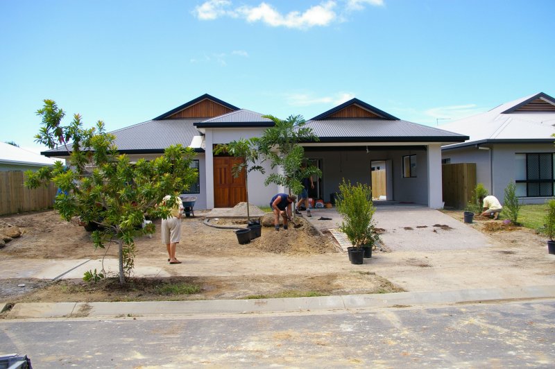 Landscaping.
