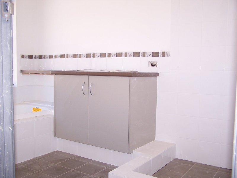 Bathroom vanity.