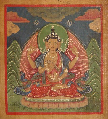  Prajnaparamita - Yellow (4 hands)   Y